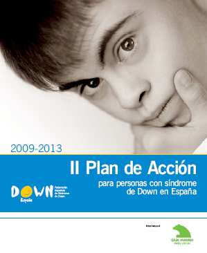 II Plan de Acción para Personas con síndrome de Down en España