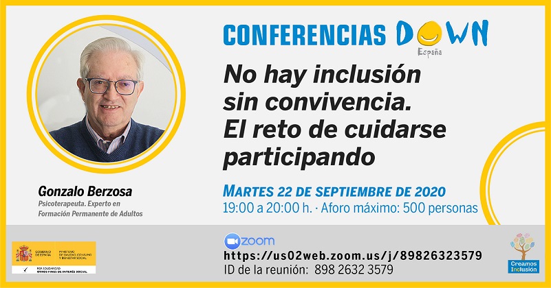 No hay inclusión sin convivencia. El reto de cuidarse participando